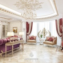 Мебель в гостиную в классическом стиле от Antonovich Home
