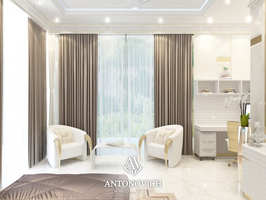 Идеи дизайна спальни от Antonovich Home