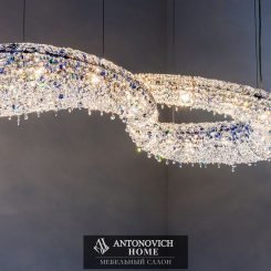 Manooi люстра из хрусталя Infinity от Antonovich Home